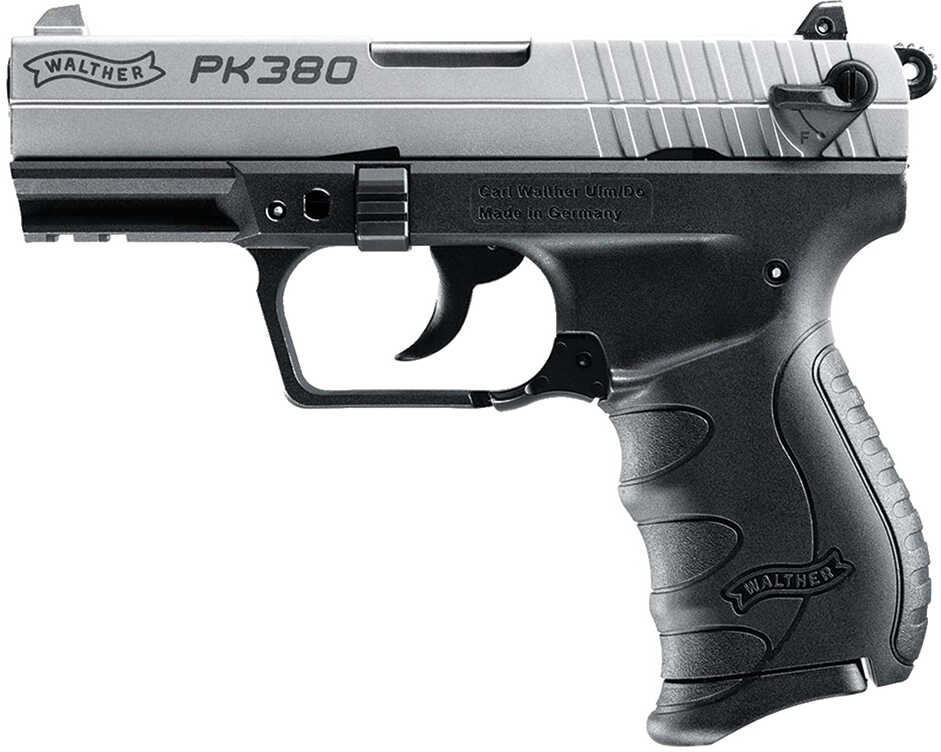 Walther PK380 380 ACP Nickel 3.66" Barrel Semi Automatic Pistol 5050309