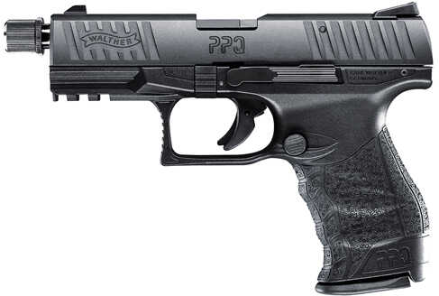 Walther PPQ Tactical 22 Long Rifle 4.6" Threaded Barrel 12 Round Black Semi Automatic Pistol 5100301