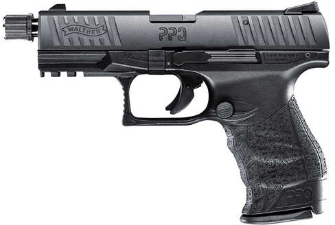 Walther PPQ M2 22 Tactical 22 Long Rifle 4.6" Barrel 10 Round Polymer Grips Black Semi Automatic Pistol 5100304