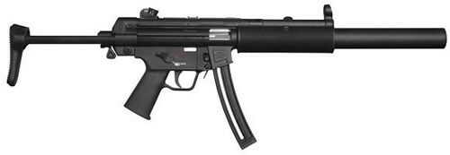 Walther H&K MP5 SD 22 Long Rifle 16.1" Barrel 25 Round Black Semi Automatic Ammunition Bundle 5780311-PACKAGE