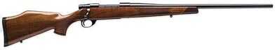 Weatherby Vanguard DLX 300 Winchester Magnum 24" Matte Black Bead Blasted Barrel High Grade Walnut Monte Carlo Stock Bolt Action Rifle VGX300NR4O